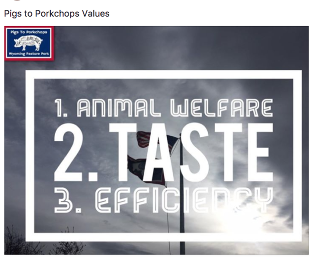 Pigs to Pork Chop Values